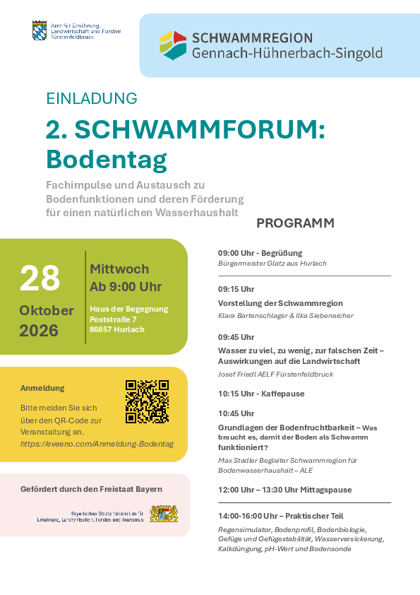 Einladung zum Bodentag am 28. Oktober 2026