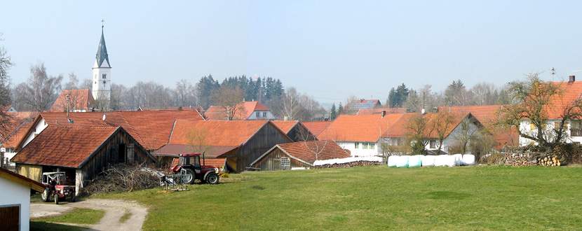 Dorfansicht Kleinkitzighofen