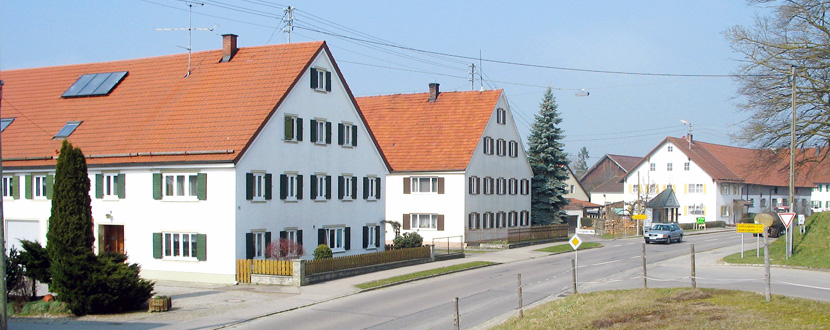 Dorfstraße in Dillishausen